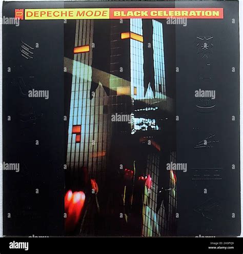 1986 Depeche Mode Black Celebration Lp Record Album Vinyl 1980s Stock