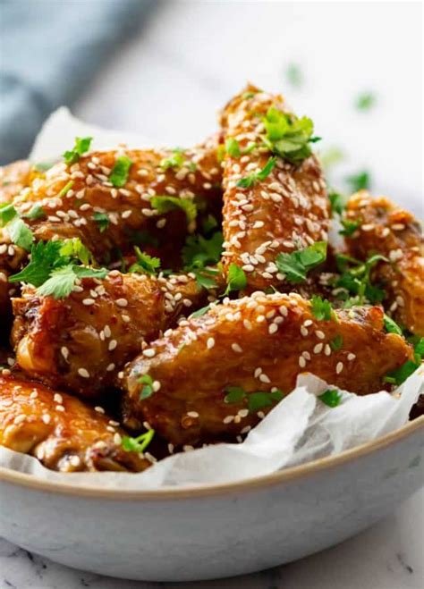 Honey Glazed Chicken Wings Recipe - The Cookie Rookie® (VIDEO!)