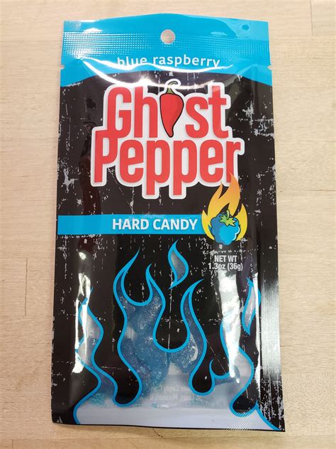 Ghost Pepper Candy Blue Raspberry Crowsnest Candy Company