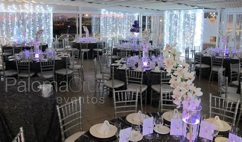 Centro De Mesa Iluminada Y Cortinas Led Illuminated Centerpiece And