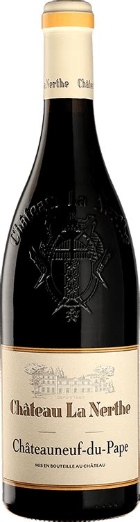 Château La Nerthe Châteauneuf du Pape 2020 Rouge fr millesima ch