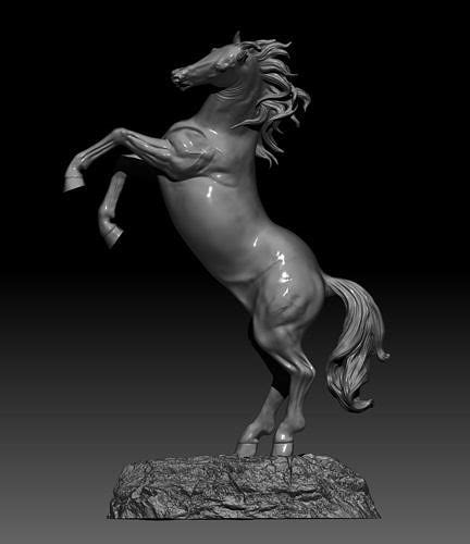 horse 3d model 3D print model 3D model 3D printable | CGTrader