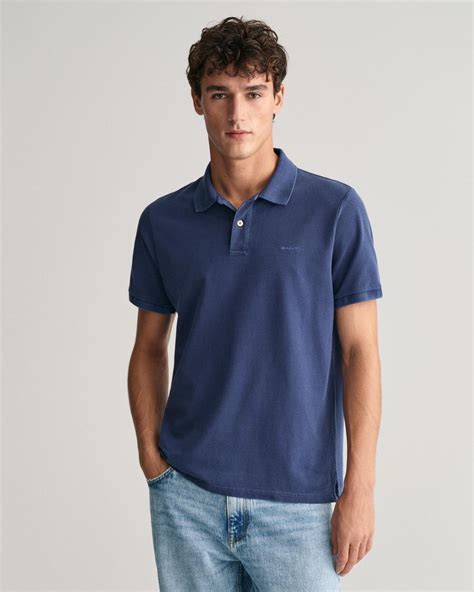 Gant Erkek Mavi Regular Fit Logolu Polo S Pamuk Persian