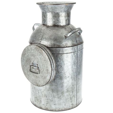 Galvanized Metal Milk Can Hobby Lobby 1405919 Galvanized Metal Milk Cans Wedding Decor Vases