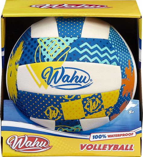 Wahu Volleyball Blue 100 Waterproof Soft Neoprene Material For Play