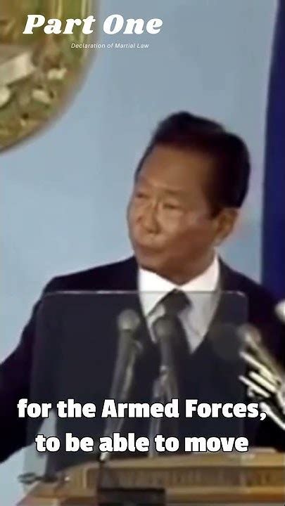 Ferdinand Marcos | Martial Law | Speech at the US National Press Club ...