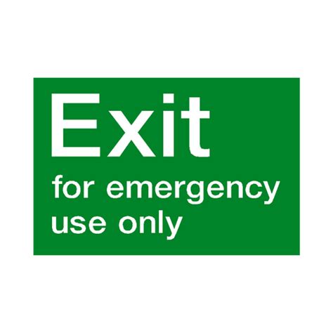 Fire Exit Stickers – Safety-Label.co.uk | Safety Signs, Safety Stickers ...