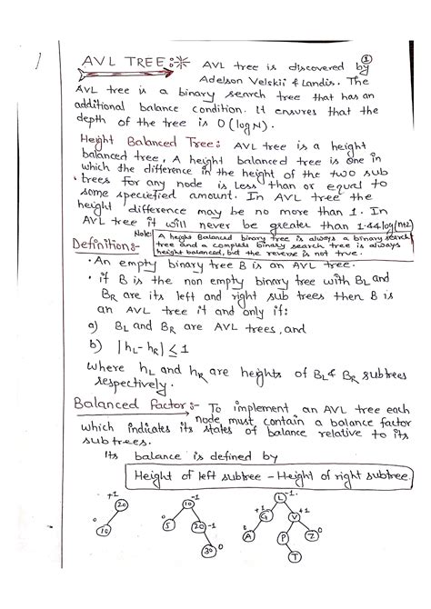Avl Tree Data Structure Studocu