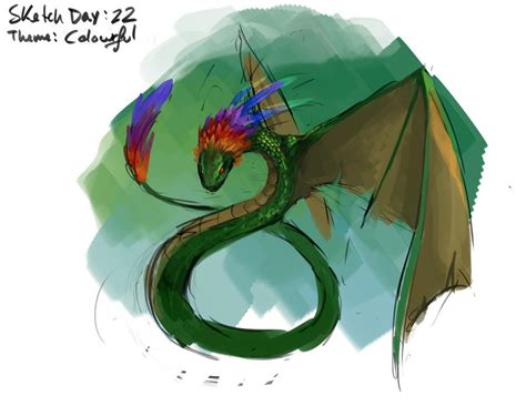 Creature Sketches Day 22 Couatl By Conceptartistjr On Deviantart