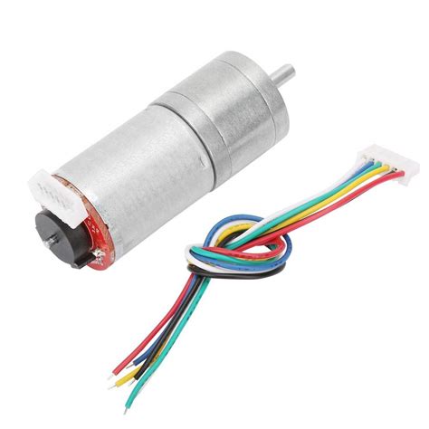 Buy Dc Encoder Gear Motor, 12V Encoder Gear Motor, Dc 12V High Wear Resistance Low Loss Robot ...