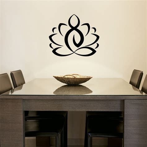 Sticker Zen Lotus Pas Cher Stickers Nature Discount Stickers Muraux