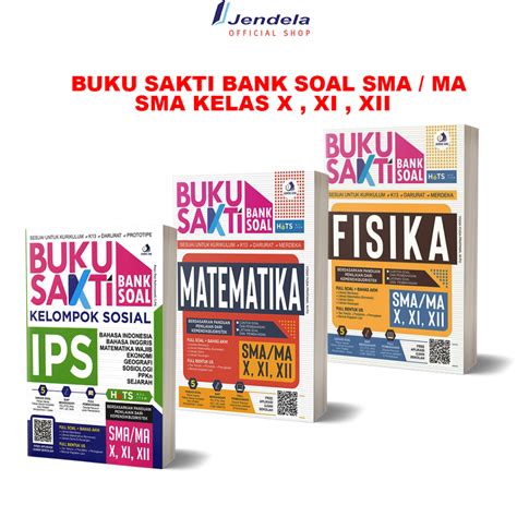 Jual Buku Sakti Bank Soal Hots FISIKA Matematika IPS Sesuai Untuk