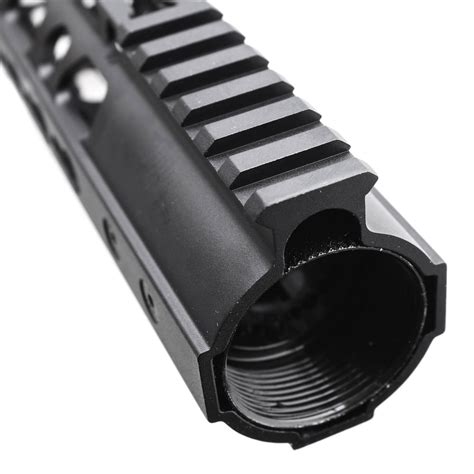 Ar 10 308 Super Slim Light 15 Keymod Free Float Handguard W Steel Barrel Nut