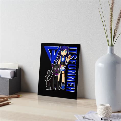 Itsfunneh Funneh Krew Dog Gamer Fan Art 2022 Art Board Print For Sale