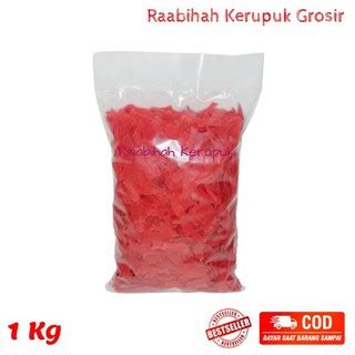 Jual KERUPUK BENTUK IKAN MERAH KERUPUK SPESIAL KERUPUK BAWANG