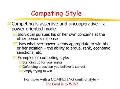 PPT Leadership Strategy Five Conflict Handling Modes PowerPoint