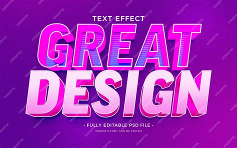 Premium Psd Filled And Hollow Letters Text Effect