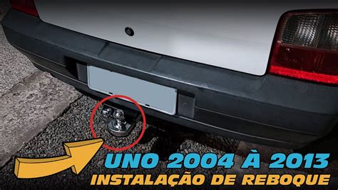 EP 480 COMO INSTALAR ENGATE REBOQUE NO FIAT UNO 2004 A 2013