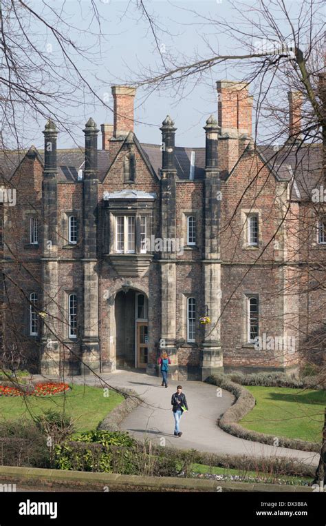 York St John University entrance to building York, England, UK Stock ...