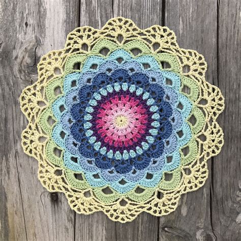 Ergahandmade Crochet Mandala Free Pattern Step By Step