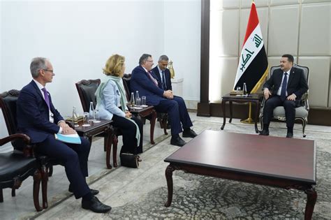 Iraq S Prime Minister Welcomes Totalenergies Ceo Following A Landmark