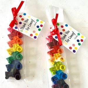 Tractor Crayon Party Favor Bags For Birthday Partys Farm Bithday Party