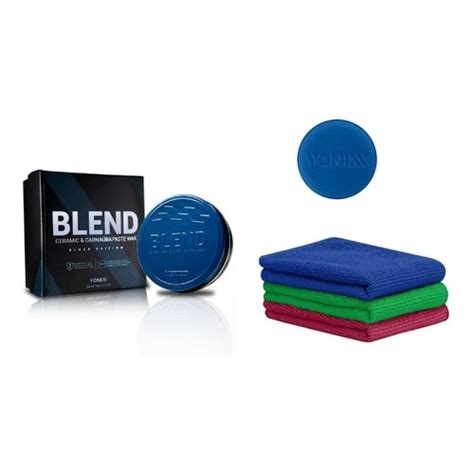 Kit Cera Blend Black Edition Vonixx Microfibra Aplicador Shopee