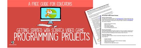 Your FREE Guide to Doing Scratch Video Game Projects with Students ...