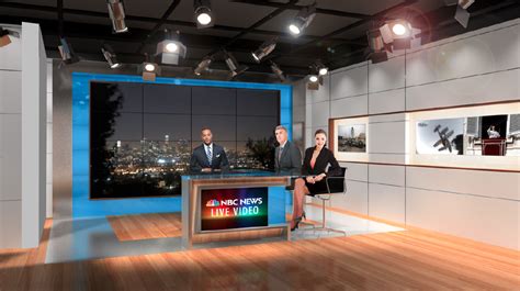 Nbc Los Angeles Broadcast Set Design Gallery