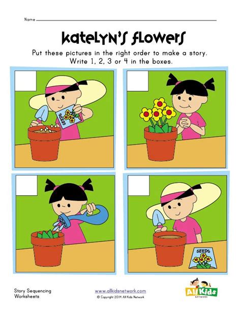 4 Step Sequencing Pictures Printable Pdf Free