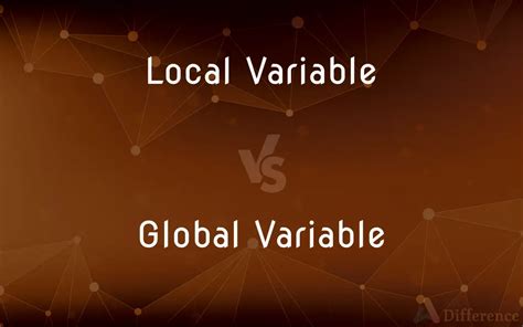 Local Variable Vs Global Variable — What’s The Difference