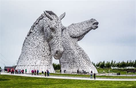 A Visit To The Kelpies Falkirk Baldhiker