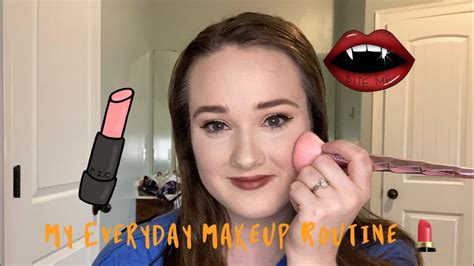 My Everyday Makeup Routine 💄🖤 Youtube