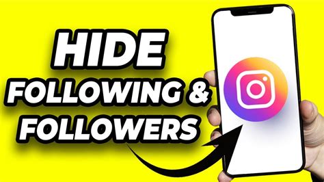 How To Hide Instagram Following And Followers List Full Gide Youtube