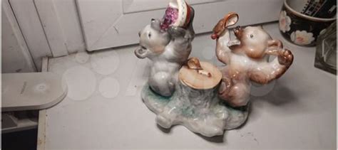 Статуэтка мишки сладкоежки лфз купить в Красногорске с доставкой ...