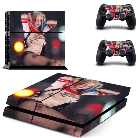 PS4 adesivos para Harley Quinn pára choques PlayStation 4 pára