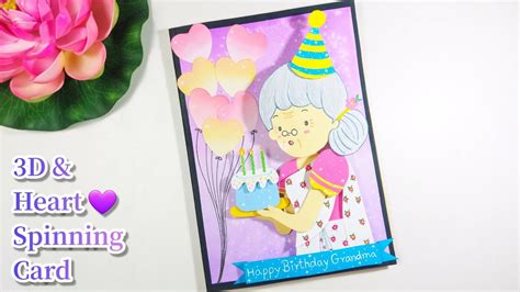 Birthday Cards Grandma Birthday Card Card Happy Birthday Granny Gran Birthday T Handmade