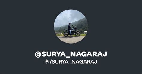 Surya Nagaraj Instagram Linktree