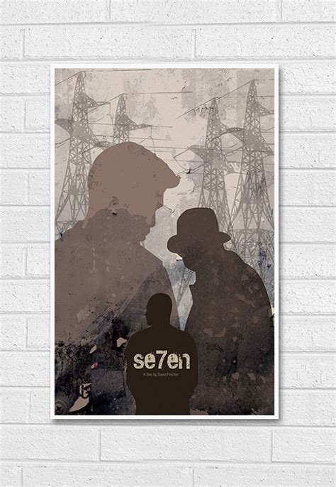 Seven Movie Poster Print / SE7EN Movie Poster - Etsy | Movie artwork, Movie posters minimalist ...