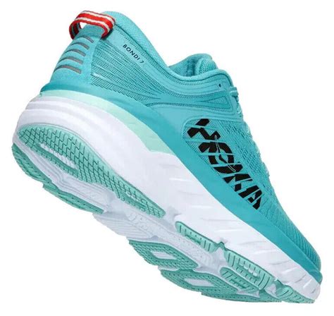 Hoka One Bondi Womens Running Shoe Aquarelle Eggshell Blue Aebl Sz