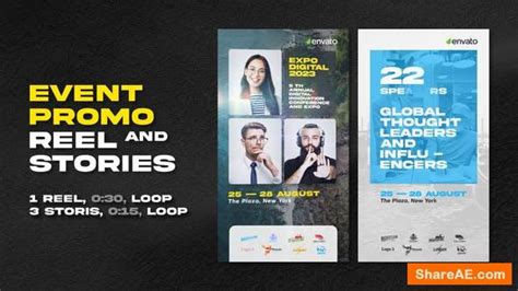 Videohive Event Promo Instagram Reel And Stories Free After Effects