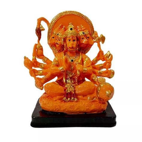 Hindu God Lord Hanuman Ji Balaji Bajrangbali Statue Marble Dust Idol