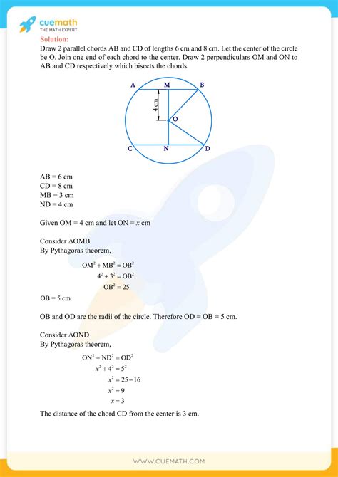 Ncert Solutions Class 9 Maths Chapter 10 Exercise 10 5 Circles Fde