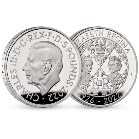 Her Majesty Queen Elizabeth Ii Memorial Silver Proof Piedfort