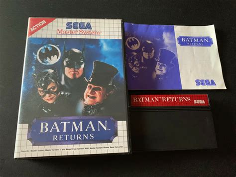 Batman Returns Master System Pal Prix Photo Pr Sentation