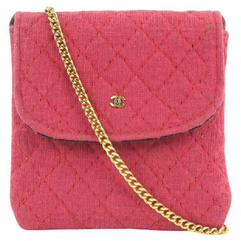 Chanel Red Lambskin Triple Accordion Flap Bag At 1stdibs