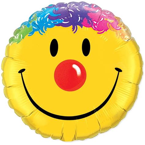 Circus Clown Face Balloon Cardiff Balloons Helium Filled