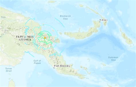 Sismo De Sacude A Pap A Nueva Guinea Descartan Amenaza De Tsunami