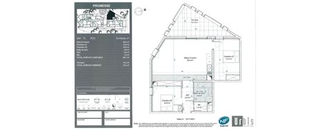 Plan Appartement T3 De 65 70 M² Neuf Résidence « Promesse à Montpellier