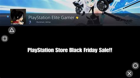 Playstation Store Black Friday Sale 11221016 Youtube